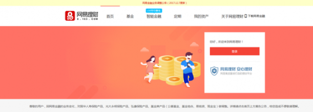 网易,下线,赎回,理财,康波,安盈,基金,理财平台,投资者